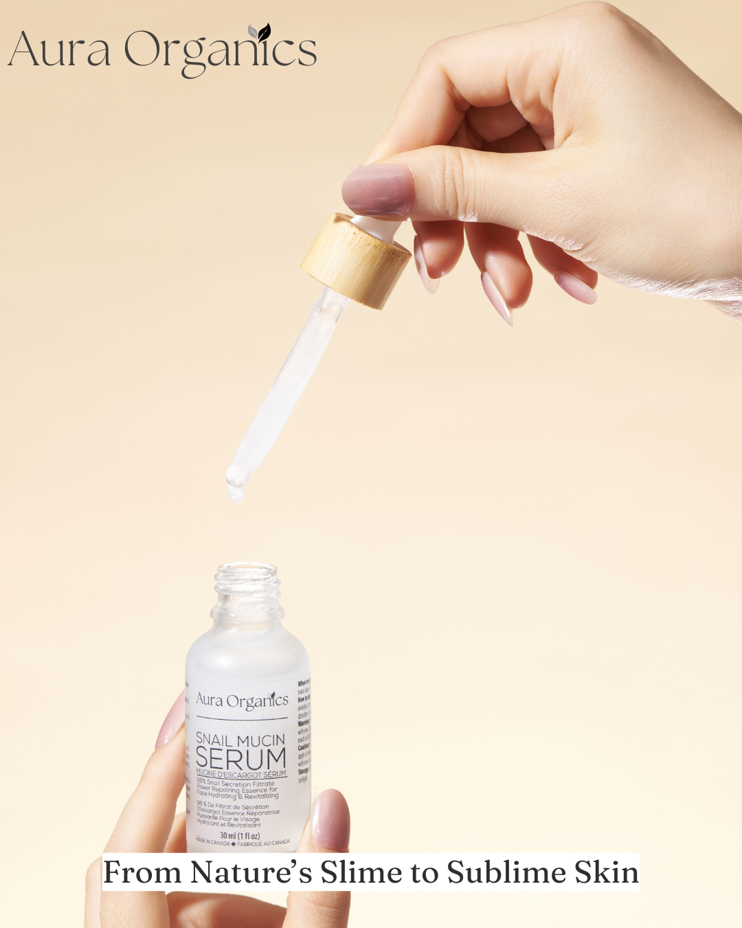 Snail Mucin Serum Aura Organics