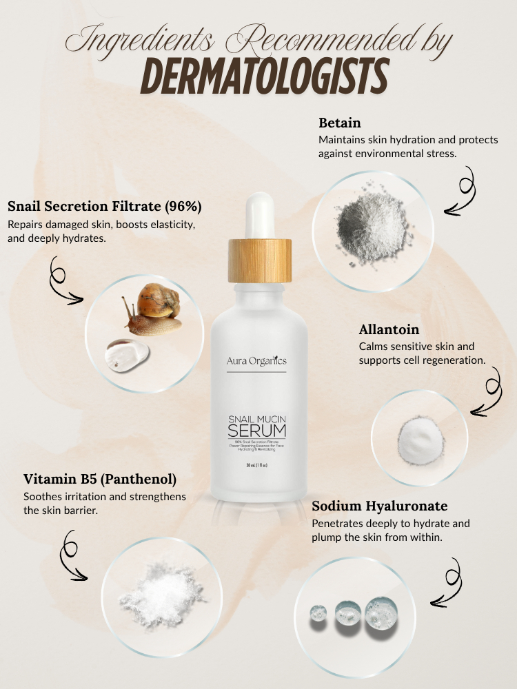Snail Mucin Serum Aura Organics